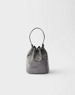 Prada Mini crystal-studded satin bag - Image 3